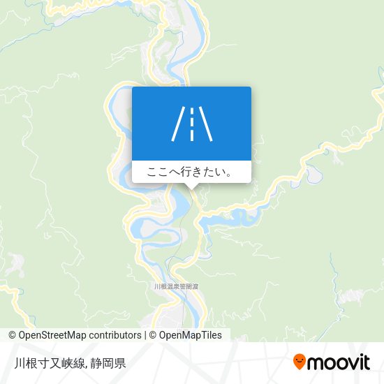 川根寸又峡線地図