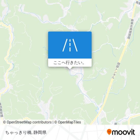 ちゃっきり橋地図
