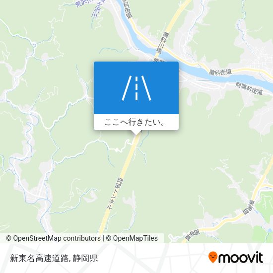 新東名高速道路地図