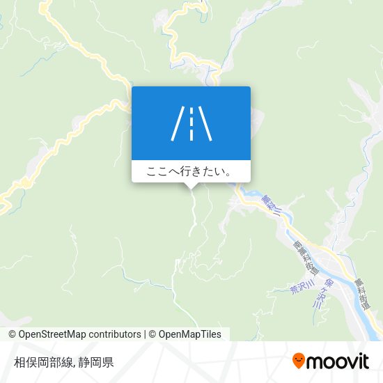 相俣岡部線地図