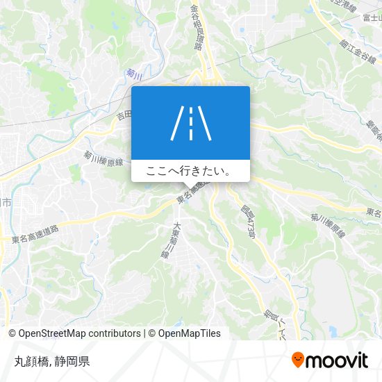 丸顔橋地図