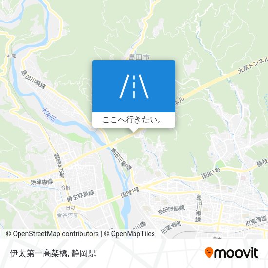 伊太第一高架橋地図