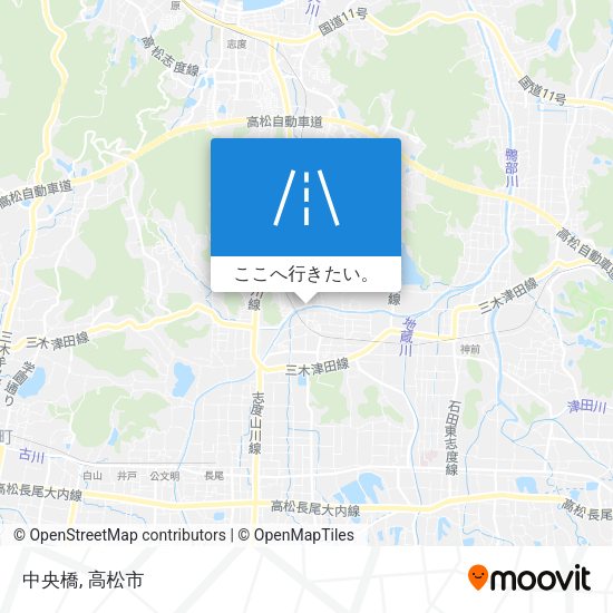 中央橋地図