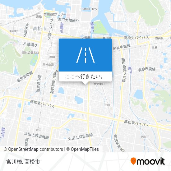 宮川橋地図