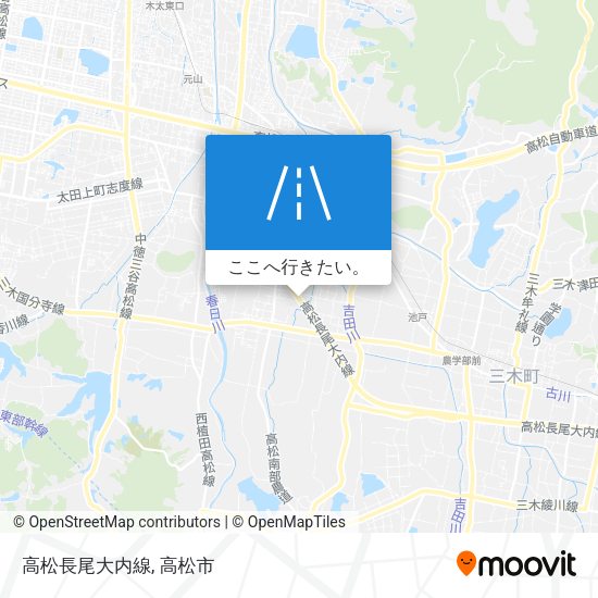 高松長尾大内線地図