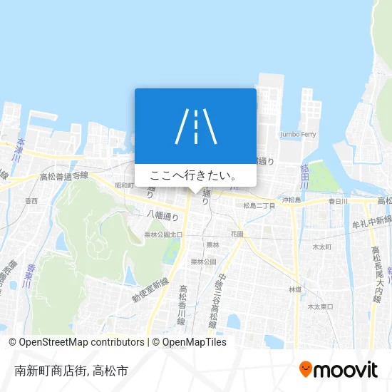 南新町商店街地図