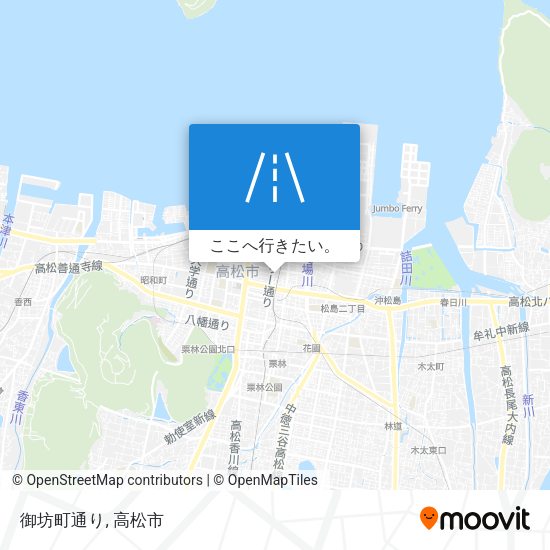 御坊町通り地図
