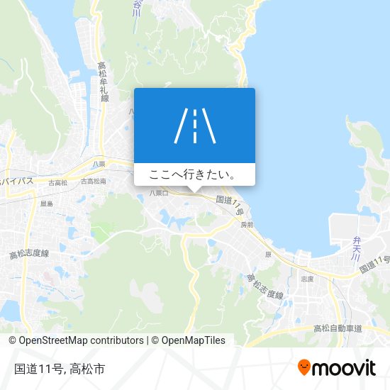 国道11号地図