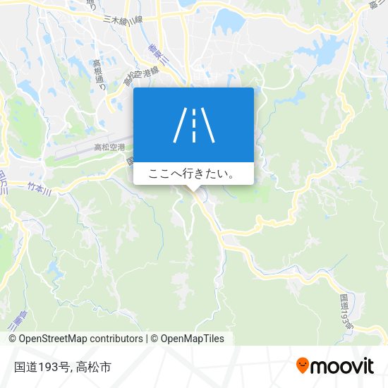 国道193号地図