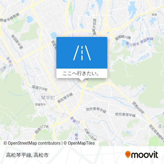 高松琴平線地図