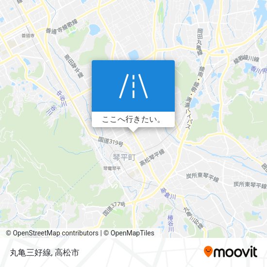 丸亀三好線地図