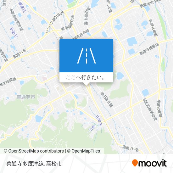 善通寺多度津線地図