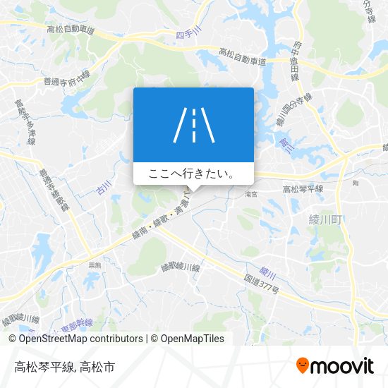 高松琴平線地図