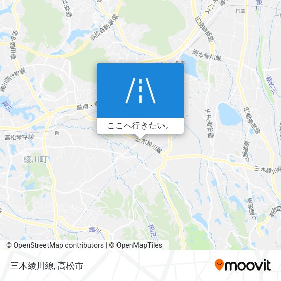 三木綾川線地図