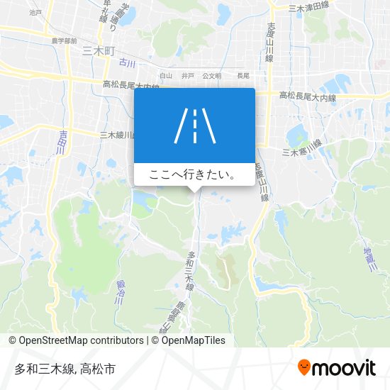 多和三木線地図