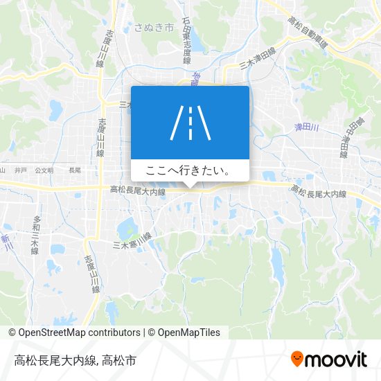 高松長尾大内線地図