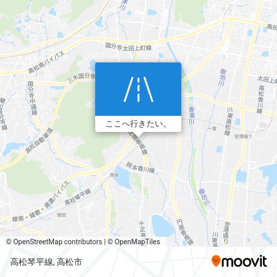 高松琴平線地図