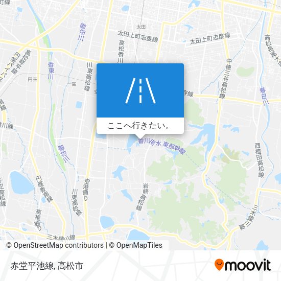 赤堂平池線地図