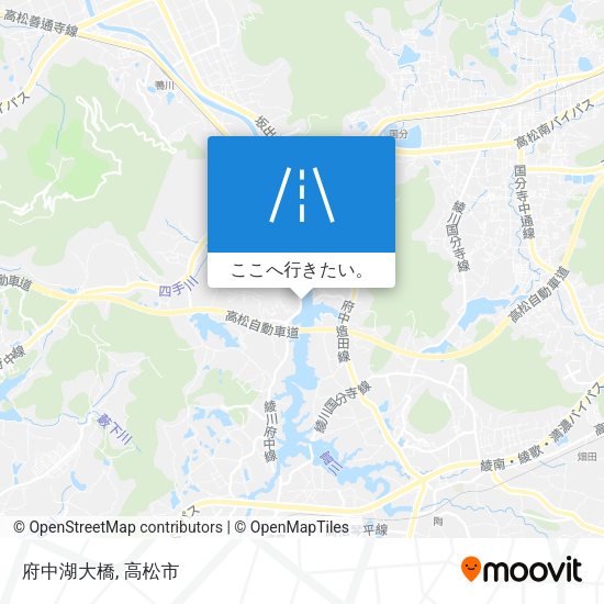 府中湖大橋地図