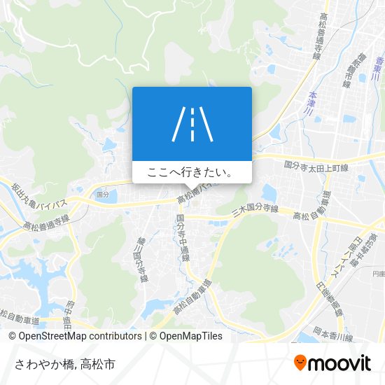 さわやか橋地図