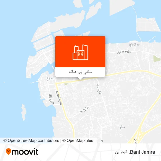 خريطة Bani Jamra