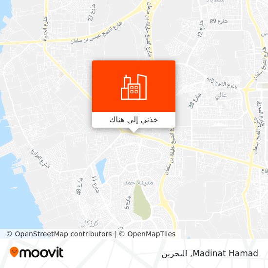 خريطة Madinat Hamad