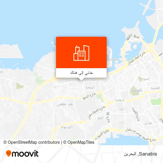 خريطة Sanabis