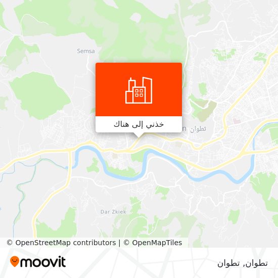 خريطة تطوان