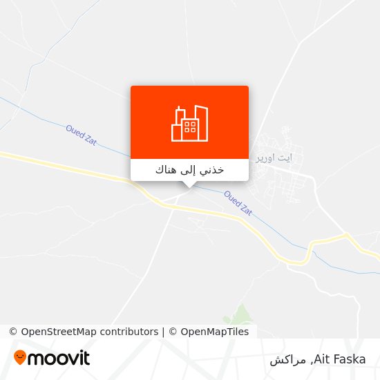 خريطة Ait Faska