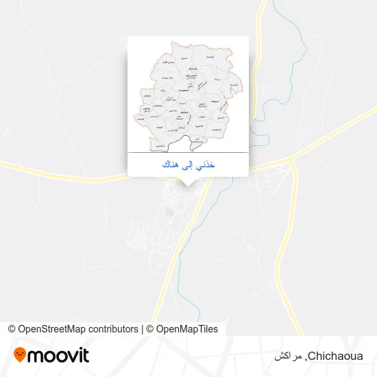 خريطة Chichaoua