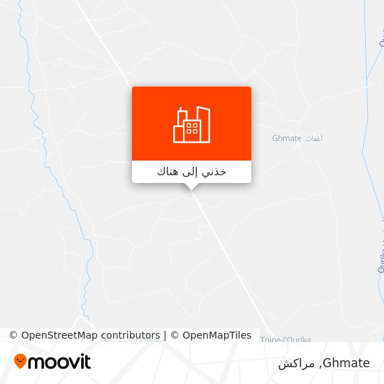خريطة Ghmate