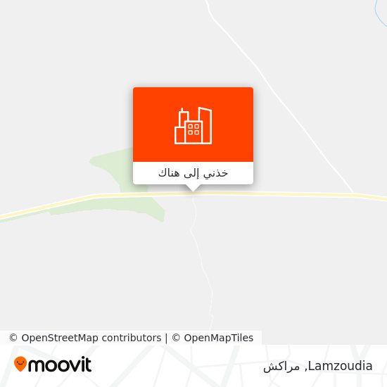 خريطة Lamzoudia