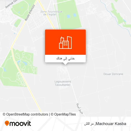 خريطة Machouar Kasba