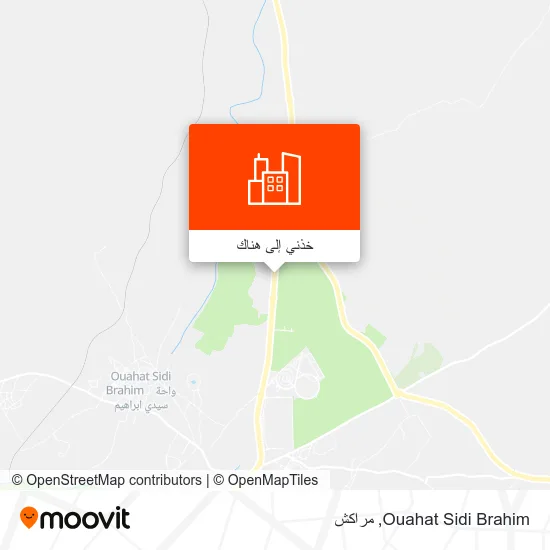 خريطة Ouahat Sidi Brahim