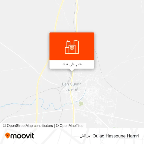 خريطة Oulad Hassoune Hamri