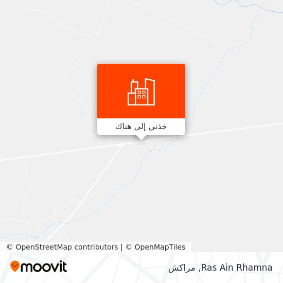 خريطة Ras Ain Rhamna