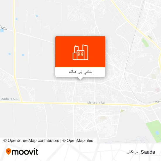 خريطة Saada