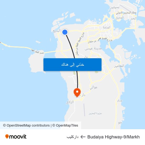 Budaiya Highway-9/Markh to داركليب map