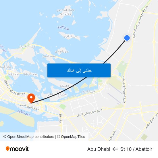 St 10 / Abattoir to Abu Dhabi map