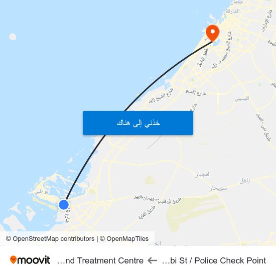 Al Khaleej Al Arabi St / Police Check Point to Dubai Herbal And Treatment Centre map