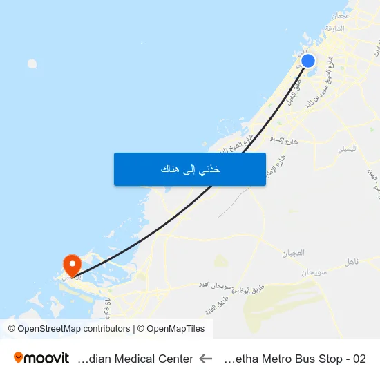 Oud Metha Metro Bus Stop - 02 to Canadian Medical Center map