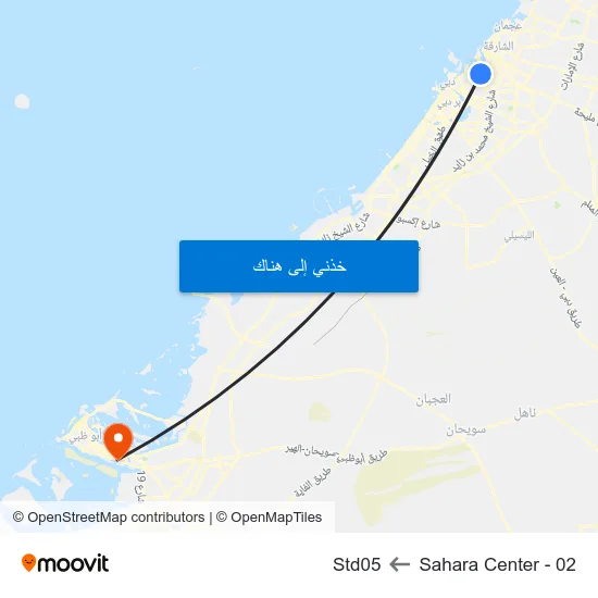 Sahara Center - 02 to Std05 map