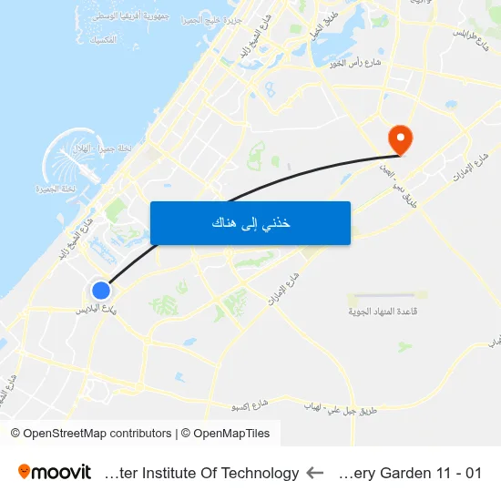 Discovery Garden 11 - 01 to Rochester Institute Of Technology map