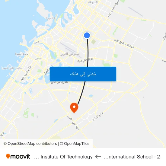 Russian International School - 2 to Rochester Institute Of Technology map