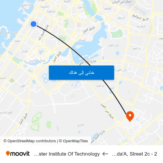 Al Bada'A, Street 2c - 2 to Rochester Institute Of Technology map