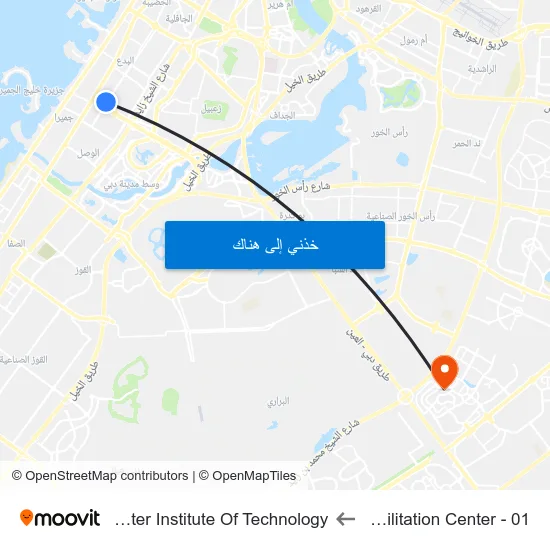 Rehabilitation Center - 01 to Rochester Institute Of Technology map