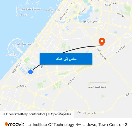 The Meadows, Town Centre - 2 to Rochester Institute Of Technology map