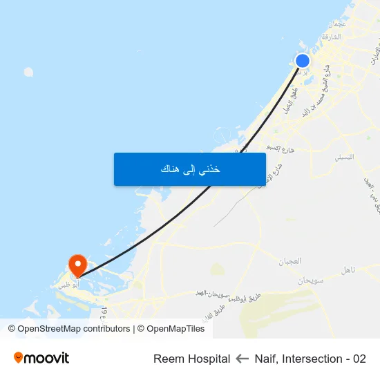 Naif, Intersection - 02 to Reem Hospital map