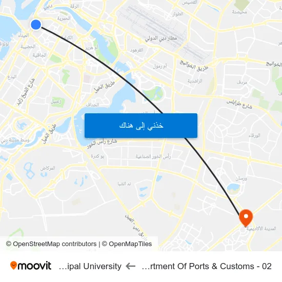 Department Of Ports & Customs - 02 to Manipal University map