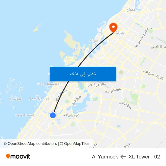 XL Tower - 02 to Al Yarmook map